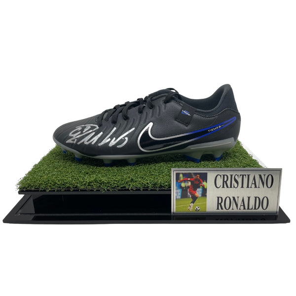 Signed ronaldo boot on sale