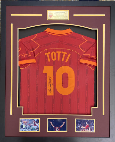 Francesco Totti AS Roma "Farewell to a Legend" Retirement Jersey, Signed
