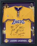 LA Lakers Legends Signed Jersey - Magic, Kobe, Shaq, Kareem