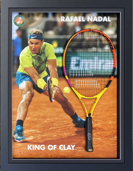 Rafael Nadal Personally Signed Tennis Racquet – Sports Online
