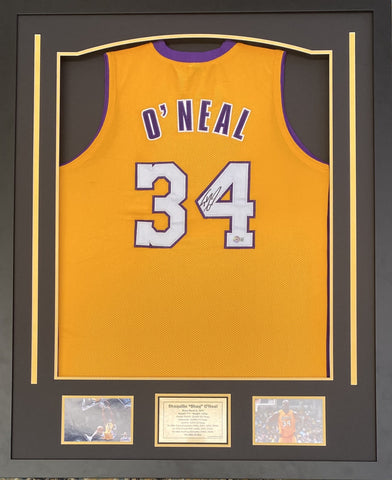 Shaquille 'Shaq' O'Neal Personally Signed Lakers Jersey - Beckett Certification