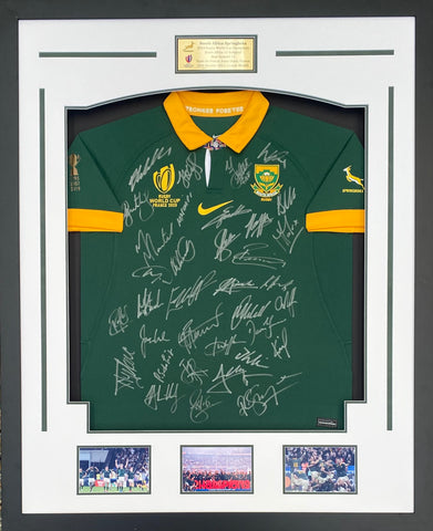 Springboks South Africa 2023 Rugby World Cup Team Signed Jersey