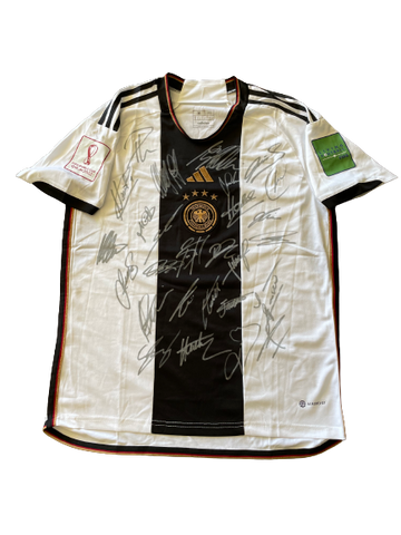 Germany - FIFA World Cup 2022 Team Signed Jersey