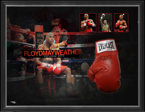 Floyd Mayweather Jr. Personally Signed Boxing Glove