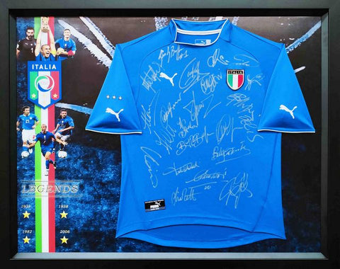 "Legends of Italy" Personally Signed Jersey - Lippi, Zoff, Del Piero