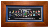 2003 Rugby World Cup Commemorative Pins Collection, Framed