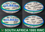 South Africa Rugby World Cup 1995 Team Signed Football