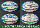 South Africa Rugby World Cup 1995 Team Signed Football