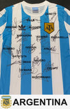 Argentina Legends Personally Signed Jersey incl: Maradona, Messi, Kempes etc.