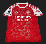 Arsenal 2025-26 EPL Team Signed Jersey - Pre-Order