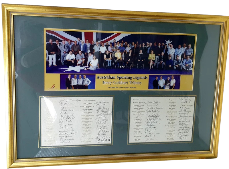 Australian Sporting Legends - The Ultimate Tribute - Personally Signed by 57