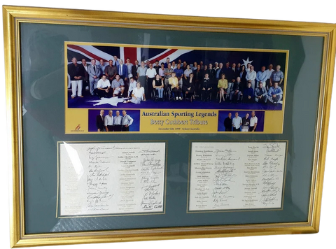 Australian Sporting Legends - The Ultimate Tribute - Personally Signed by 57