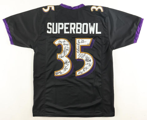 Baltimore Ravens Super Bowl XXXV Team-Signed Jersey – Ogden, Dilfer, Billick & More (Limited Edition /50)