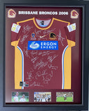 Brisbane Broncos Premiership 2006 Team Signed Jersey