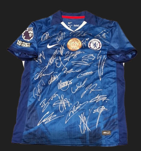 Chelsea 2025-26 EPL Team Signed Jersey - Pre-Order