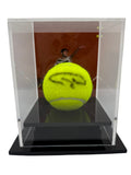 Carlos Alcaraz Personally Signed Tennis Ball with Display Case