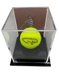 Carlos Alcaraz Personally Signed Tennis Ball with Display Case