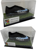 Cristiano Ronaldo Personally Signed Nike Boot with Display Case and Plaque