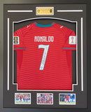 Cristiano Ronaldo Personally Signed Portugal 2026 FIFA World Cup Jersey