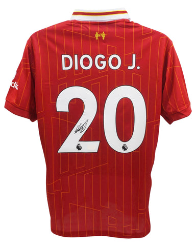 Diogo Jota Personally Signed Liverpool Jersey