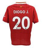 Diogo Jota Personally Signed Liverpool Jersey