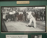 Donald Bradman Signed Photo Tribute, Limited Edition 1849/2500