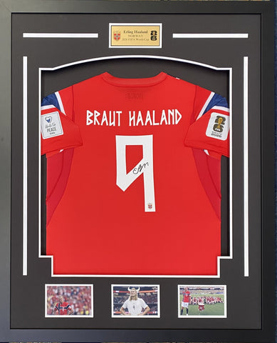 Erling Haaland Personally Signed Norway 2026 FIFA World Cup Jersey