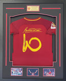 Francesco Totti – AS Roma "Farewell to a Legend" Signed & Framed Retirement Jersey