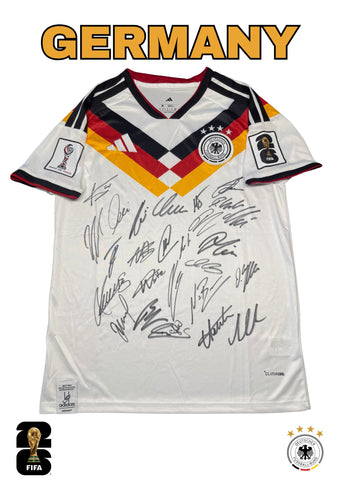 Germany 2026 FIFA World Cup Team Signed Jersey