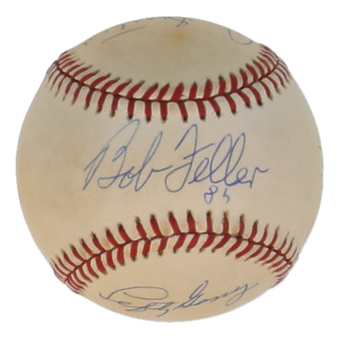 Hall of Fame Pitchers Signed OAL Baseball – Feller, Sutton, Wynn, Niekro, Gomez and Lemon