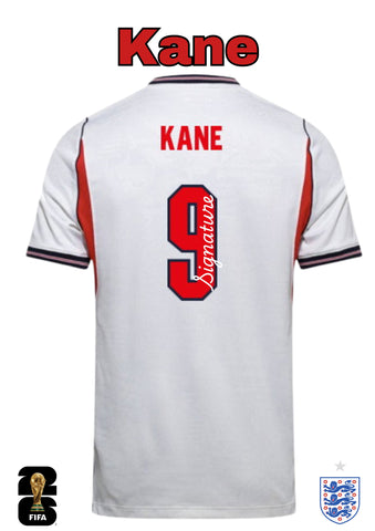 Harry Kane Personally Signed England 2026 FIFA World Cup Jersey