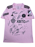 Inter Miami 2023 Team Signed Jersey incl Beckham and Messi, Available Framed or Jersey Only