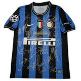 Inter Milan 2010 Champions League Victory Team Signed Jersey