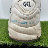 Jason Gillespie Player Worn Shoe, 200th Wicket, with Display Case and Plaque