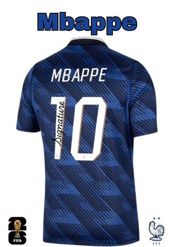 Kylian Mbappé Personally Signed France 2026 FIFA World Cup Jersey