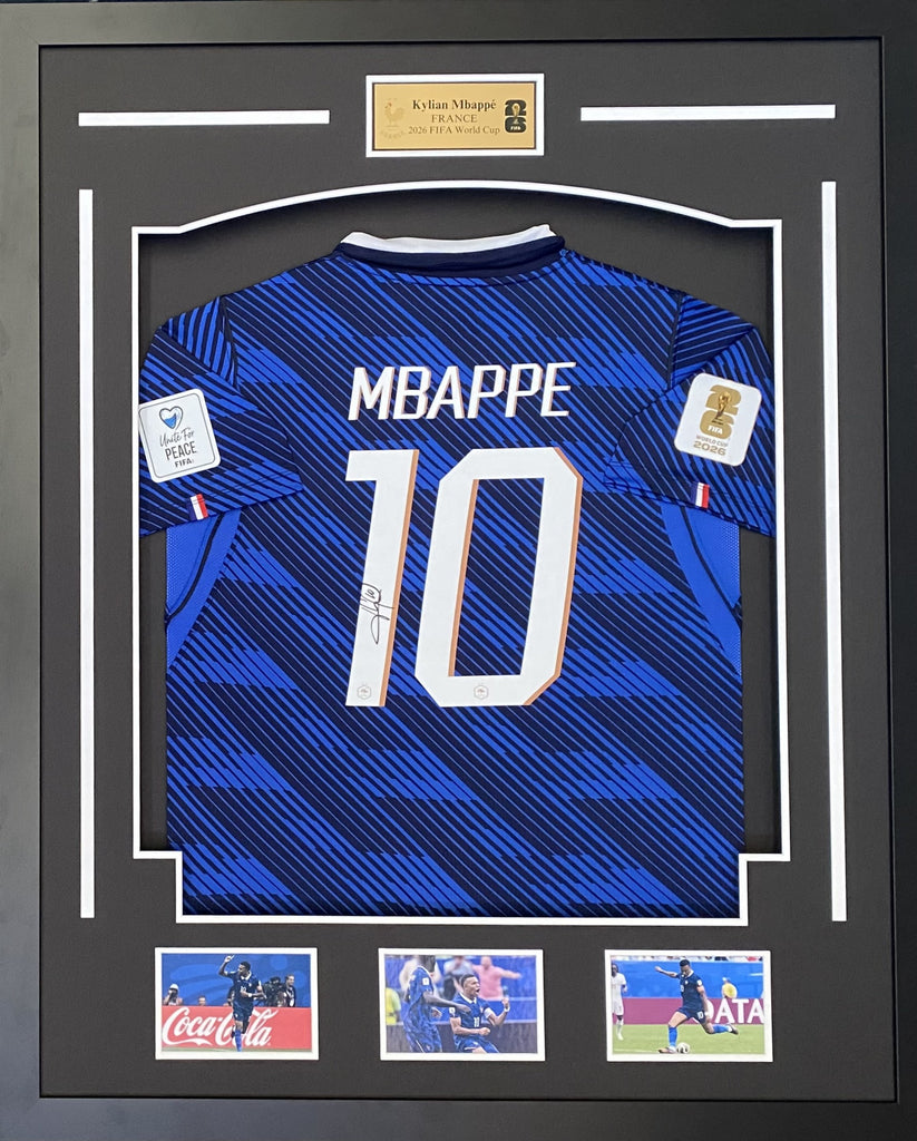 Kylian Mbappé Personally Signed France 2026 FIFA World Cup Jersey