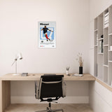 Kylian Mbappé Wall Art – France Kit with Signature Print. Canvas Available in Multiple Sizes