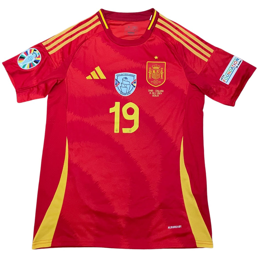 Lamine Yamal Personally Signed Spain Euros 2024 Jersey – Sports Online