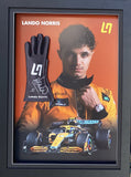 Lando Norris Personally Signed Replica Race Glove