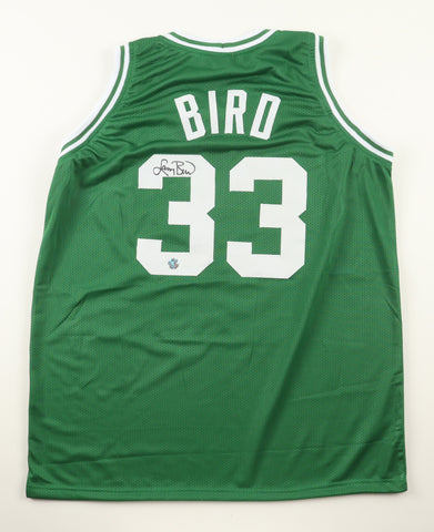Larry Bird Personally Signed Boston Celtics Jersey