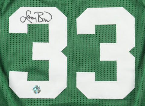 Larry Bird Personally Signed Boston Celtics Jersey