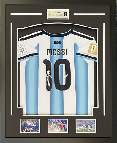 Lionel Messi Personally Signed Argentina 2026 FIFA World Cup Jersey