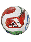 Lionel Messi Signed 2026 FIFA World Cup Soccer Ball / Football with Display Case and Plaque