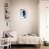 Lionel Messi Wall Art – Barcelona Kit with Signature Print. Canvas Available in Multiple Sizes