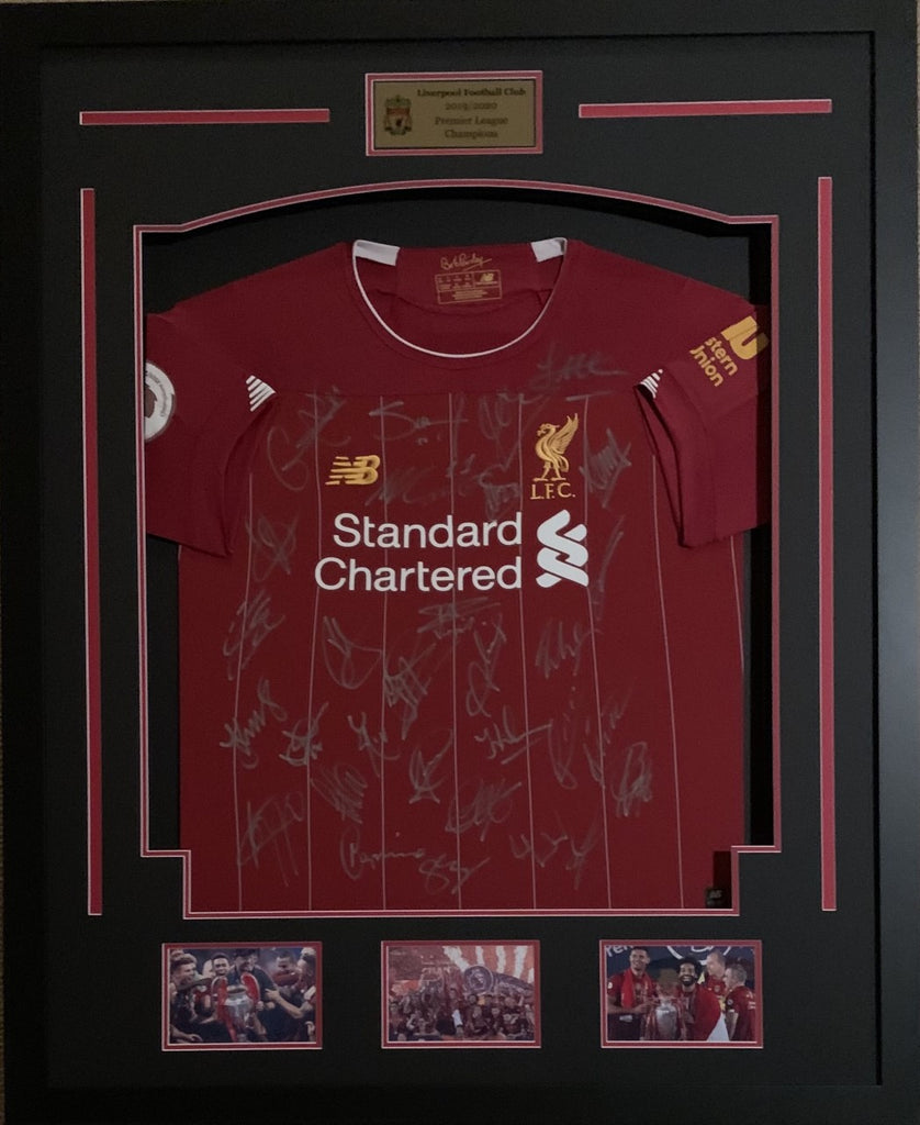 liverpool fc signed shirt