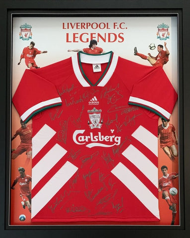 Liverpool 'Legends of Anfield' Personally Signed Jersey