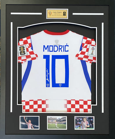 Luka Modrić Personally Signed Croatia 2026 FIFA World Cup Jersey