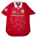 Manchester United Team-Signed Champions League Victory Jersey, 1999