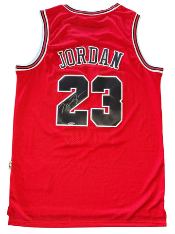 THE FINAL CHAMPIONSHIP ERA - Michael Jordan Signature, Upper Deck Authentication, 1997–98 Mitchell & Ness with Original Tags