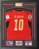 Mohamed Salah Personally Signed Egypt 2026 FIFA World Cup Jersey